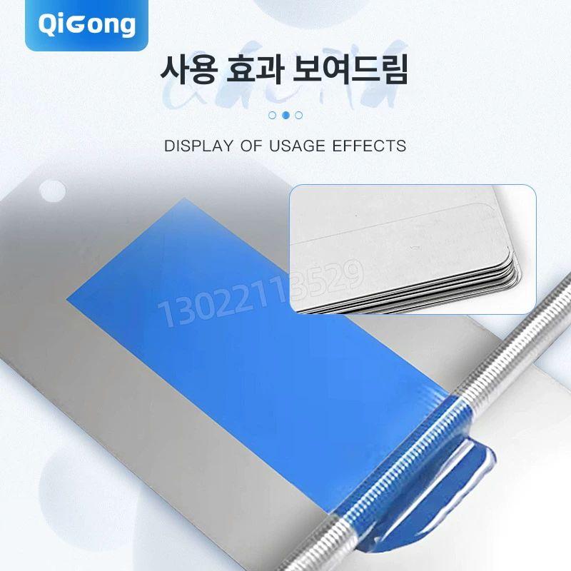 테스트 등급 철판 시험용 둥근모서리 강판 틴판 규소강판 도료 정제 주석도금판 스텐 세트 - 상세 이미지 3