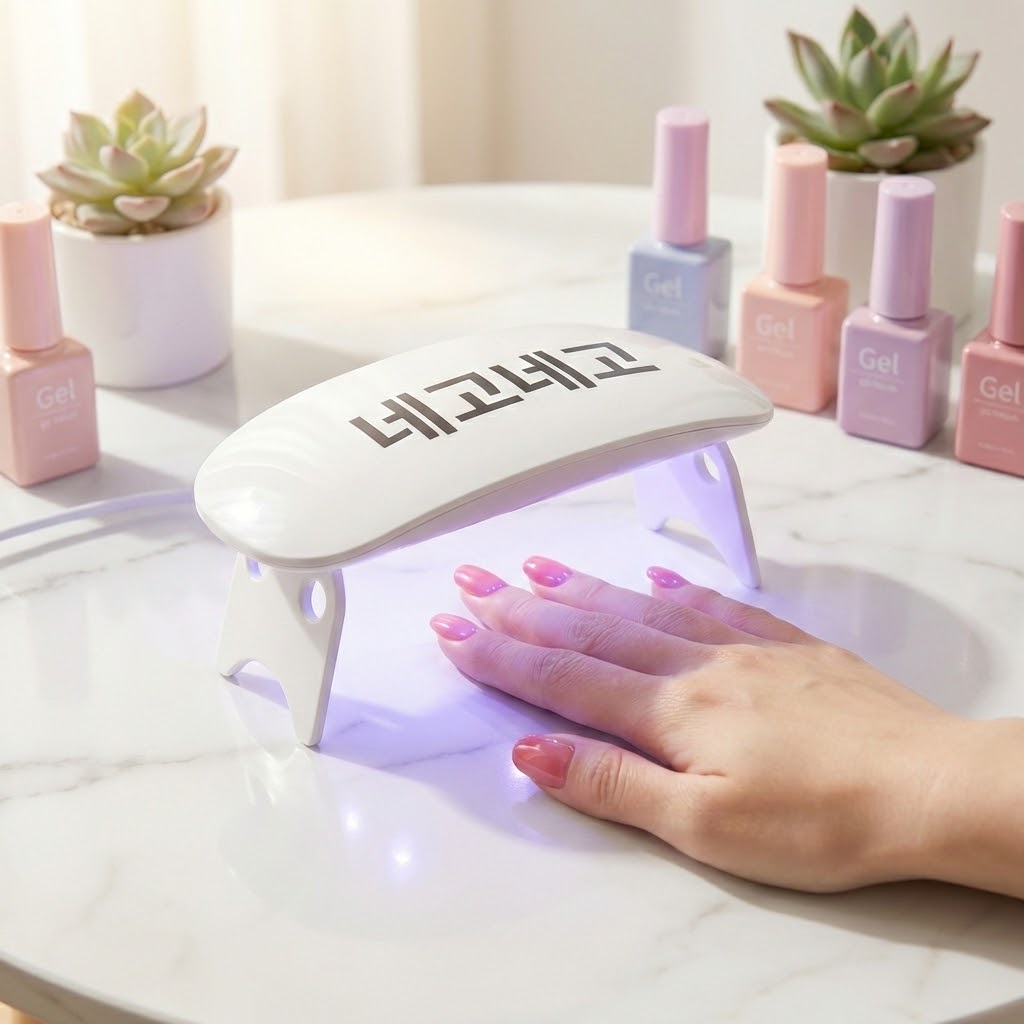 젤램프 젤네일 휴대용 미니 LED 램프 UV 레진 경화기 - 상품 이미지