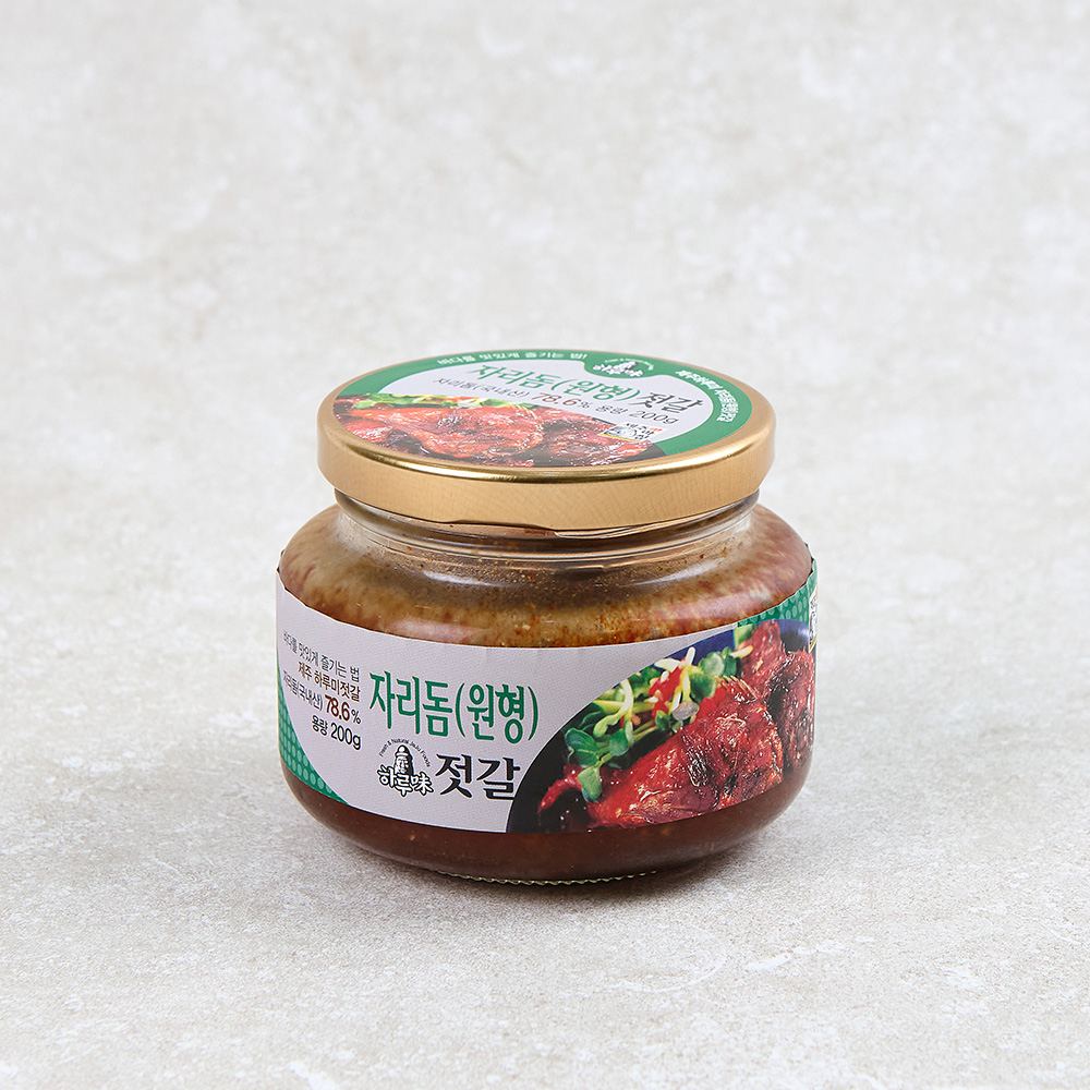 제주젓갈 자리돔(원형)젓갈 200g  하루미 - 상품 이미지
