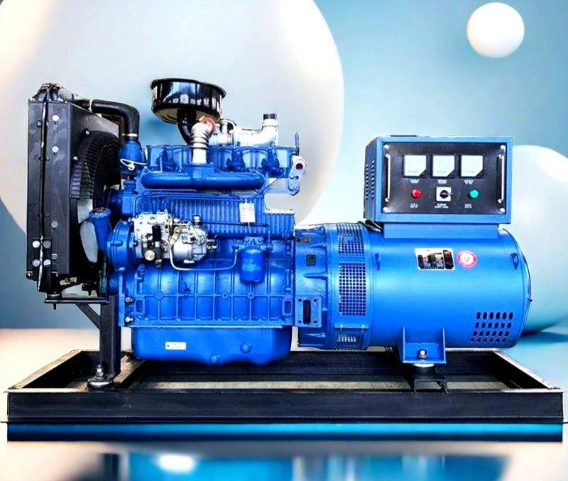 디젤발전기 산업용 발전기 공장 전력 30KW 50KW 75KW 30kW 다기통 헤어라인 - 상품 이미지