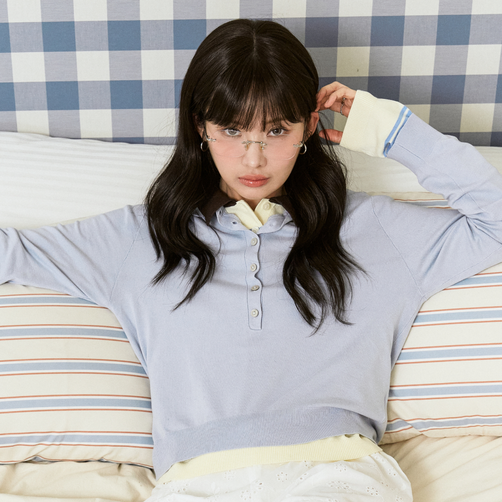 수제통가발 세미롱 블런트펌 웨이브 볼륨 여자가발 웬디 - 상세 이미지 4