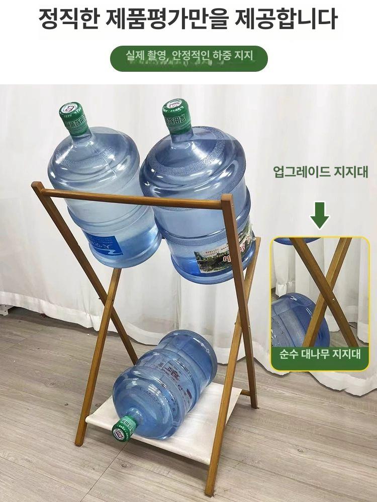접이식 옷걸이 건조대 원룸 발코니 실내 수납 수건 걸이 티 컬러 50cm A - 상세 이미지 4