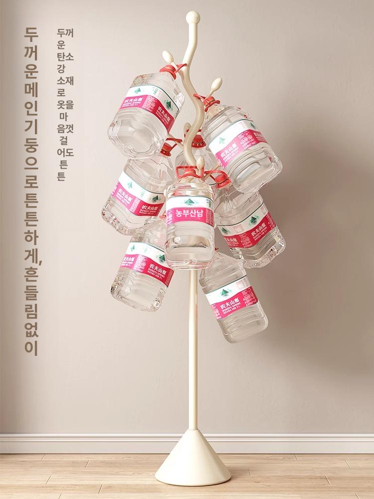 스탠드 수납 사무실 드레스룸 원룸 옷방 바지걸이 옷걸이 옵시디언블랙 블랙후크 콘받침대 대형 - 상세 이미지 5
