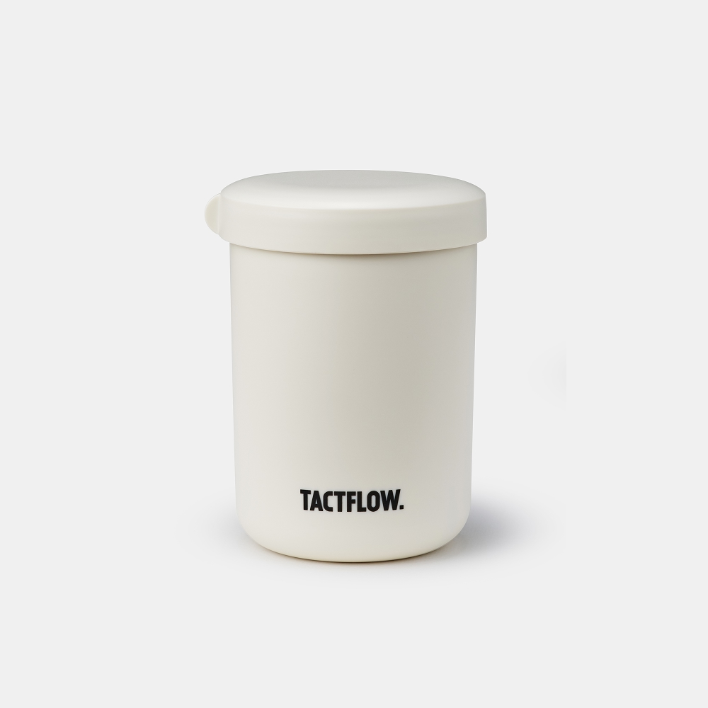 택플로우 스낵컵 600ml, 아이보리 - 상품 이미지