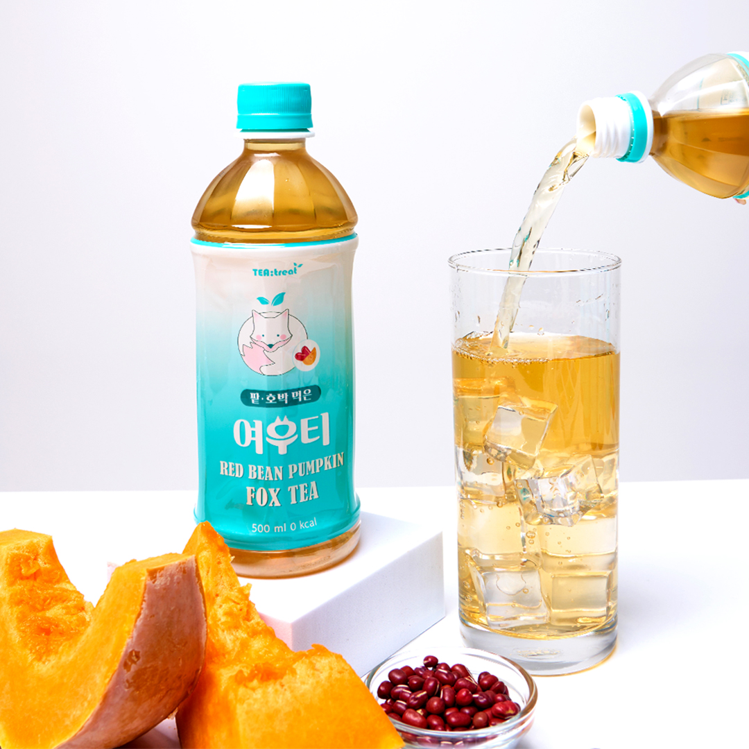 [공식몰] 티트리트 여우티 페트 호박팥차, 500ml, 24개 이미지 2