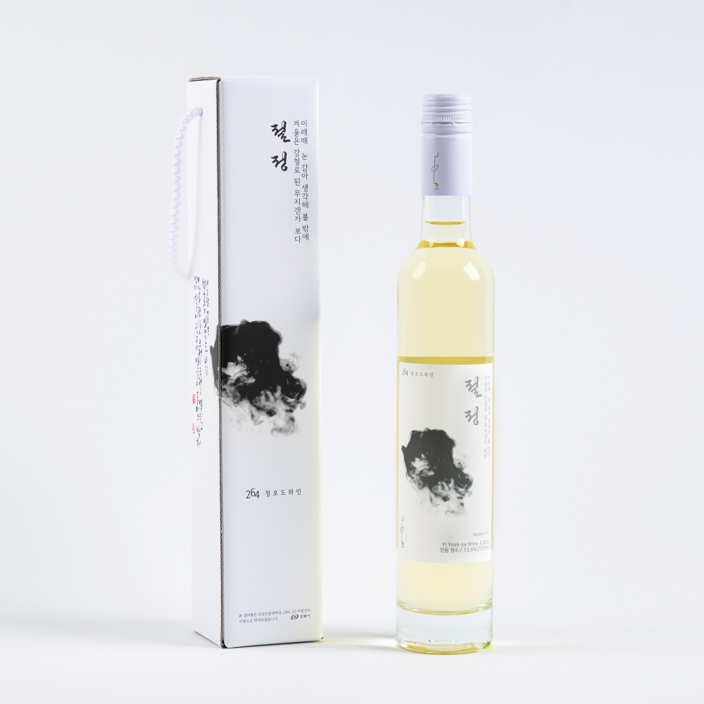 이육사와인 절정 13.5도 375ml 264청포도와인 청수 화이트(케이스포함)