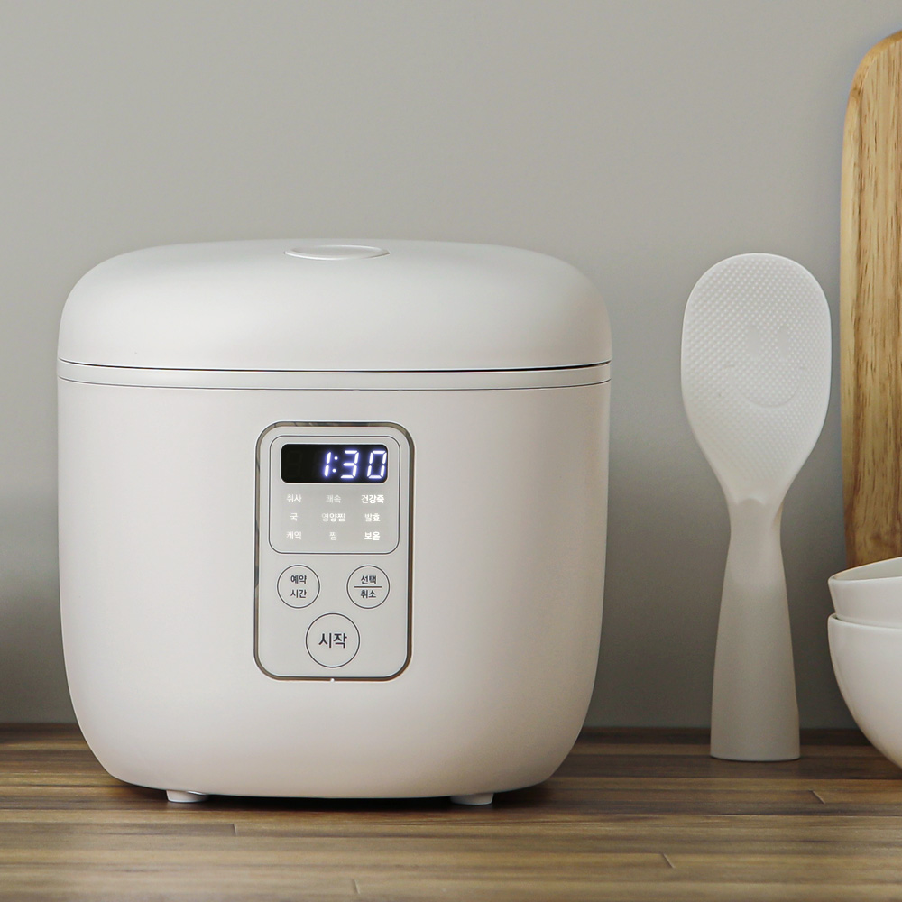 키친아트 미니밥솥 가정용 원룸 소형 자취용 전기밥솥 3인용 1인용