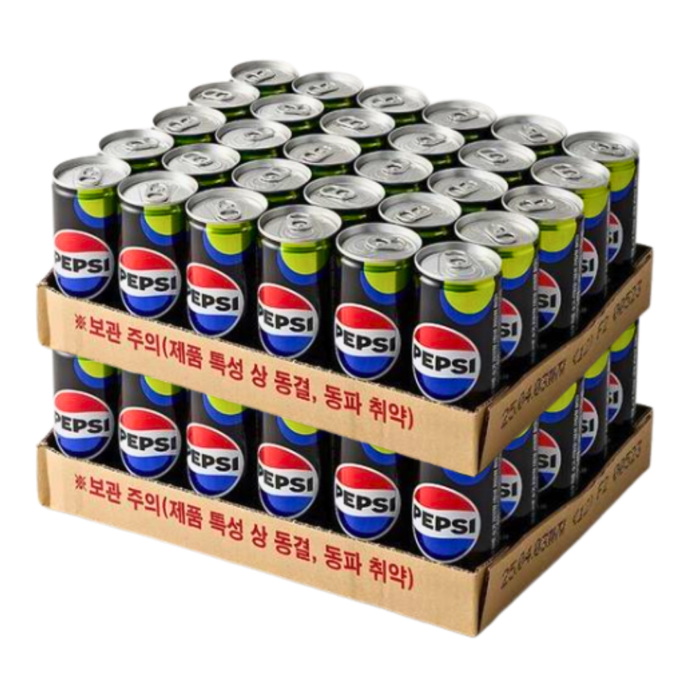 펩시제로 라임 210ml x60캔 콜라 - 상품 이미지