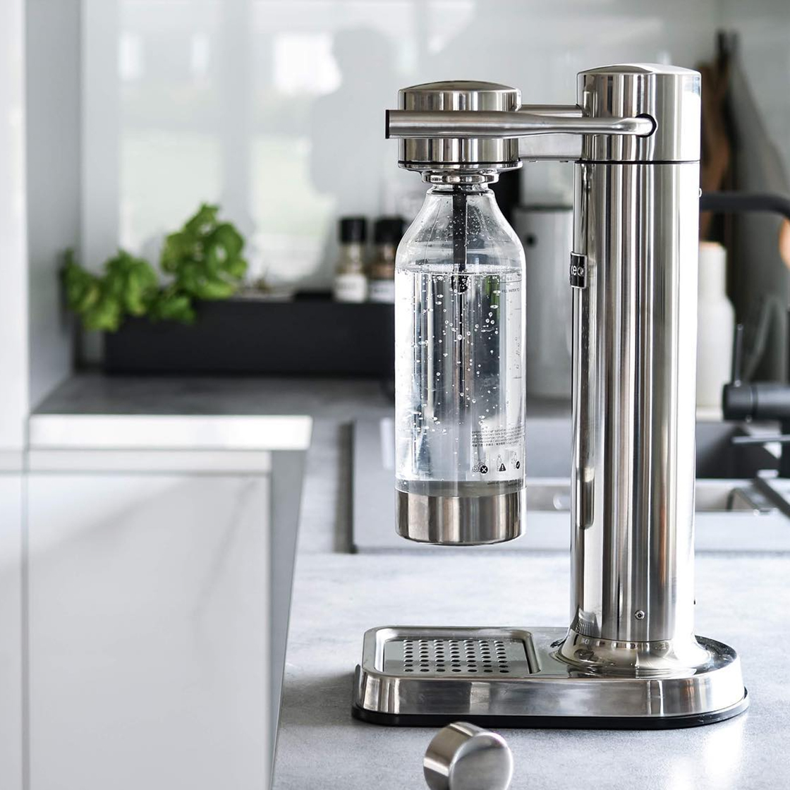 아르케 카보네이터3 스웨덴 탄산수 제조기 올스테인리스 스테인리스 제품 이미지