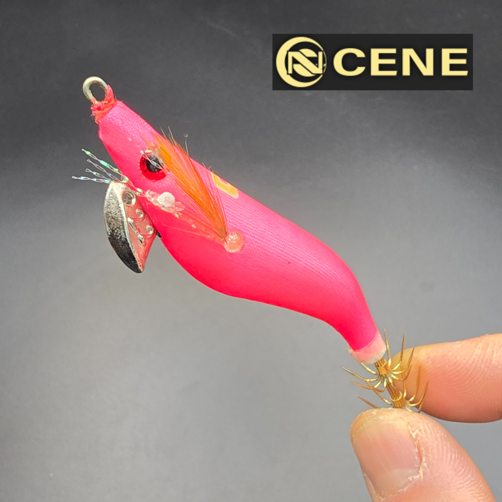 세네에기 이카 드롭퍼 쭈꾸미 갑오징어 낚시 드로퍼 한치 CENE 카포스 CE-046 꿀벌, 7cm - 상세 이미지 2