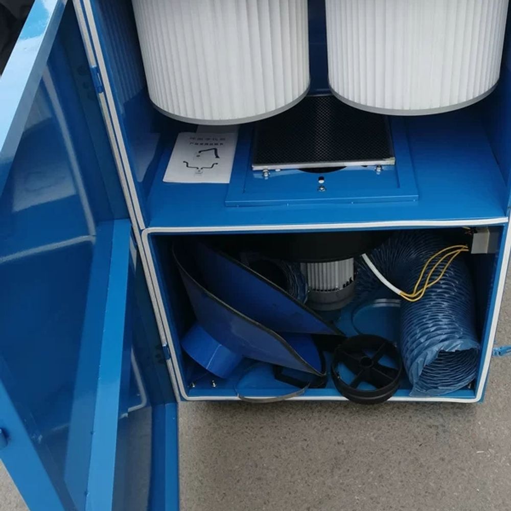 공장 대형 집진기 먼지흡입기 연기 2.2KW A. HCHYD1400 단일 용접 퓨피 정화기 - 상세 이미지 4