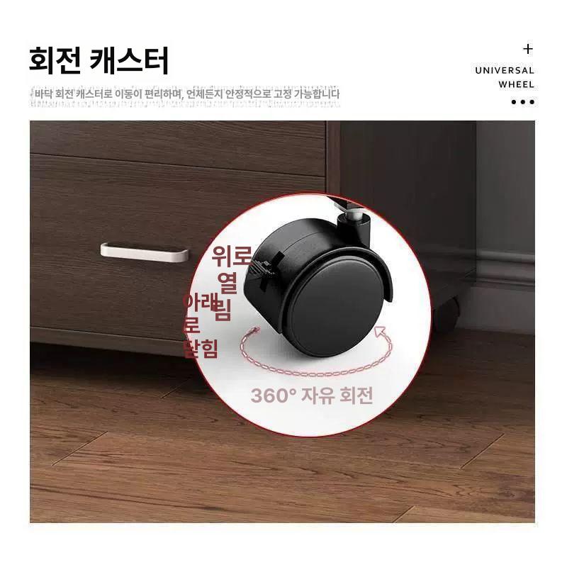 서랍형 번호키 락커 사무실 사물함 잠금 자물쇠 수납장 1단 서랍 1문 따뜻한 화이트 - 상세 이미지 3