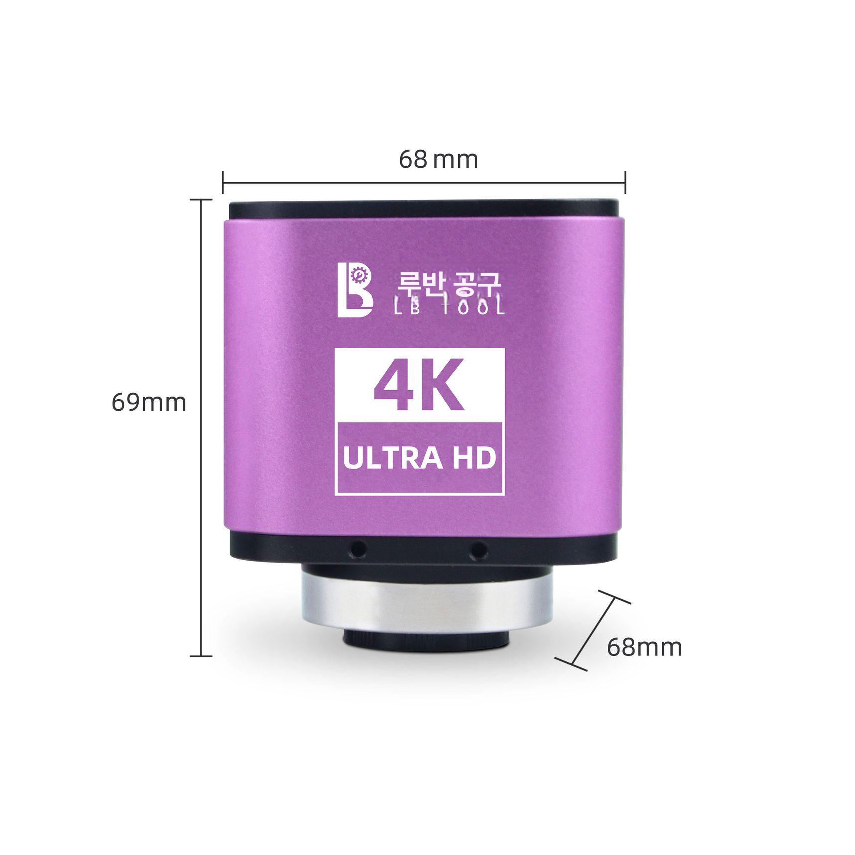 산업용 관찰 교육용 미생물 쌍안 접안렌즈 어댑터 실체 lb - 60 x 3중 현미경 퍼플 - 상세 이미지 5