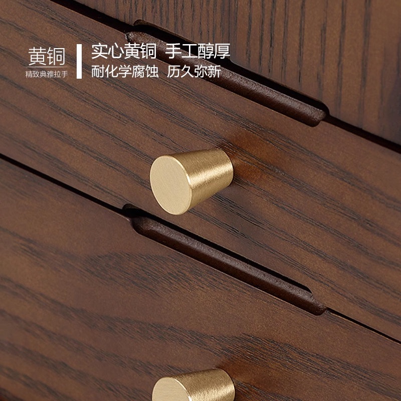 화장품 수납장 보관함 미니 네일 소형 화장대정리 슬라이딩 수납 회전트레이 서랍장 솔방울 화장품보석함 - 상세 이미지 5