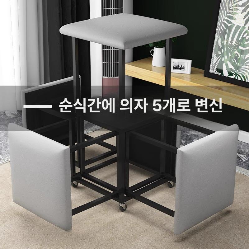 큐브 패브릭 합체 공간활용 수납 멀티 분리형 다용도 35 연그레이 이탈리아 테크 - 상품 이미지