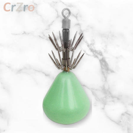 싸파 더블킬 쭈갑킬 12호 축광 훅업볼 주꾸미 채비 애자 갑오징어 바다낚시 1개