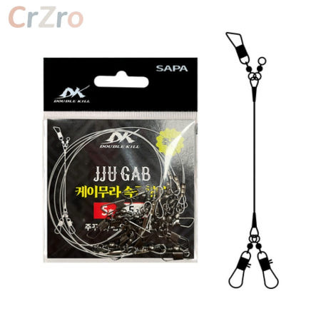 더블킬 쭈갑 케이무라 속공채비 5호 주꾸미 갑오징어 채비 선택형 5개입