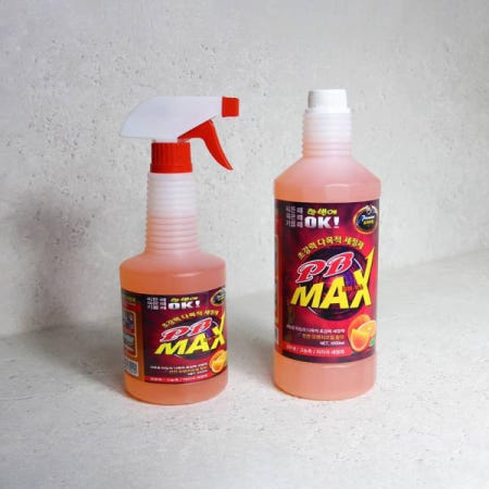 욕실청소 PB MAX 다목적 세정제 클리너 분무기형 650ml/1000ml