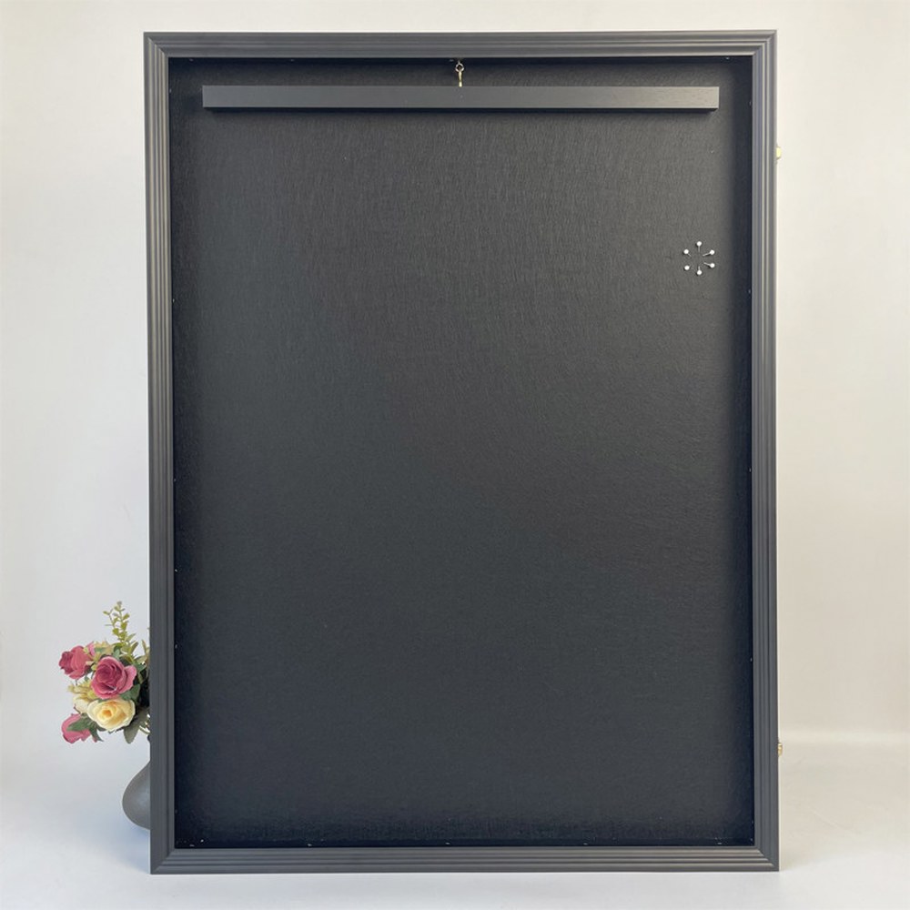 여닫이 유니폼 액자 50x70 80X120 전시 전시용 디스플레이 농구 저지 싸인 스몰 50x70cm 블랙 무손실 옷걸이 - 상세 이미지 3