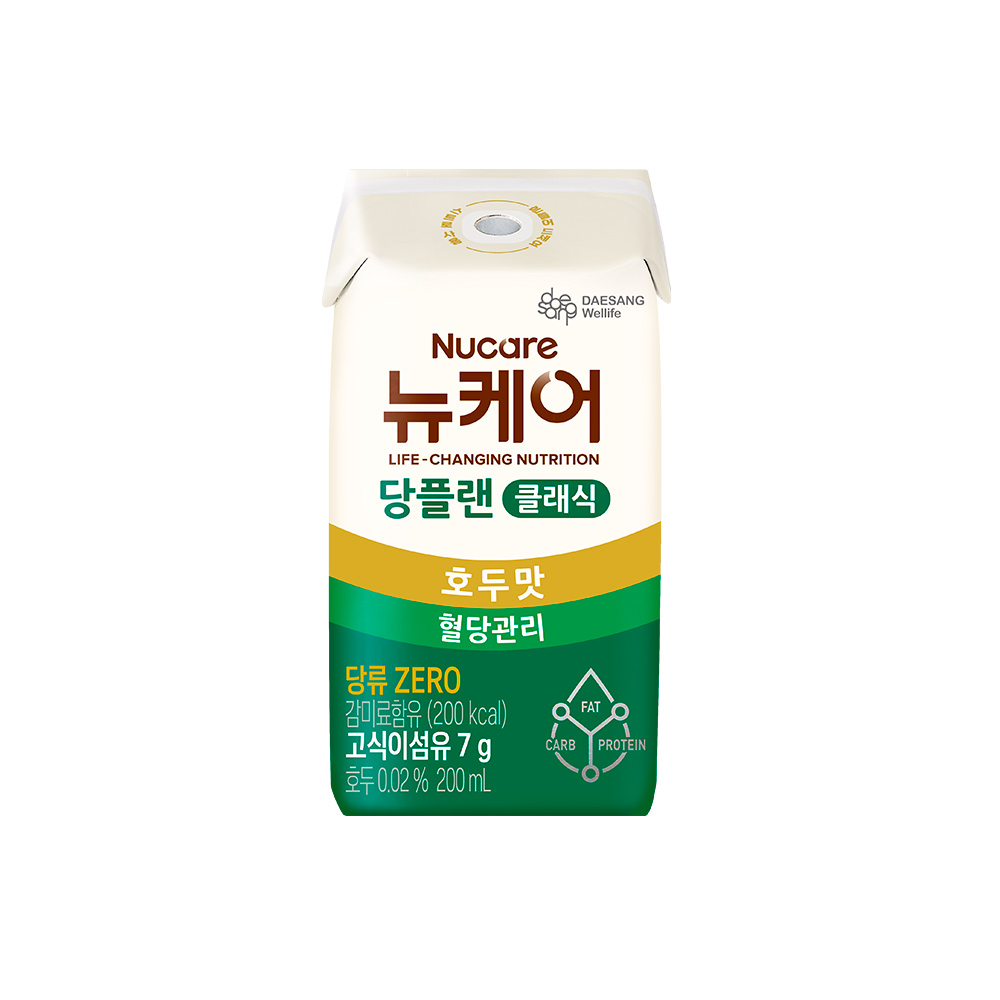 뉴케어 당플랜 호두맛 클래식 1BOX+ 영양간식 균형영양식 당뇨식단 이미지 2
