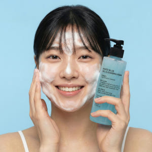 폼클렌징 딥 젤 세안제 판테놀 어성초 스킨도로시 판토블루 200ml 솔직 후기 | 피부 타입별 분석 - 상품 이미지 2