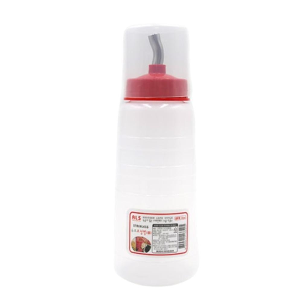 양념병 용기 스테인레스노즐 눈금표시 450ml