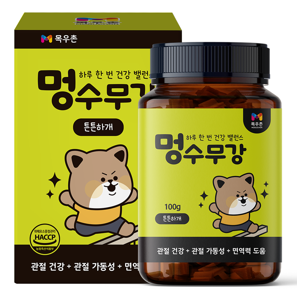 목우촌 멍수무강 강아지 영양제 관절강화, 100g, 1개 - 상세 이미지 3