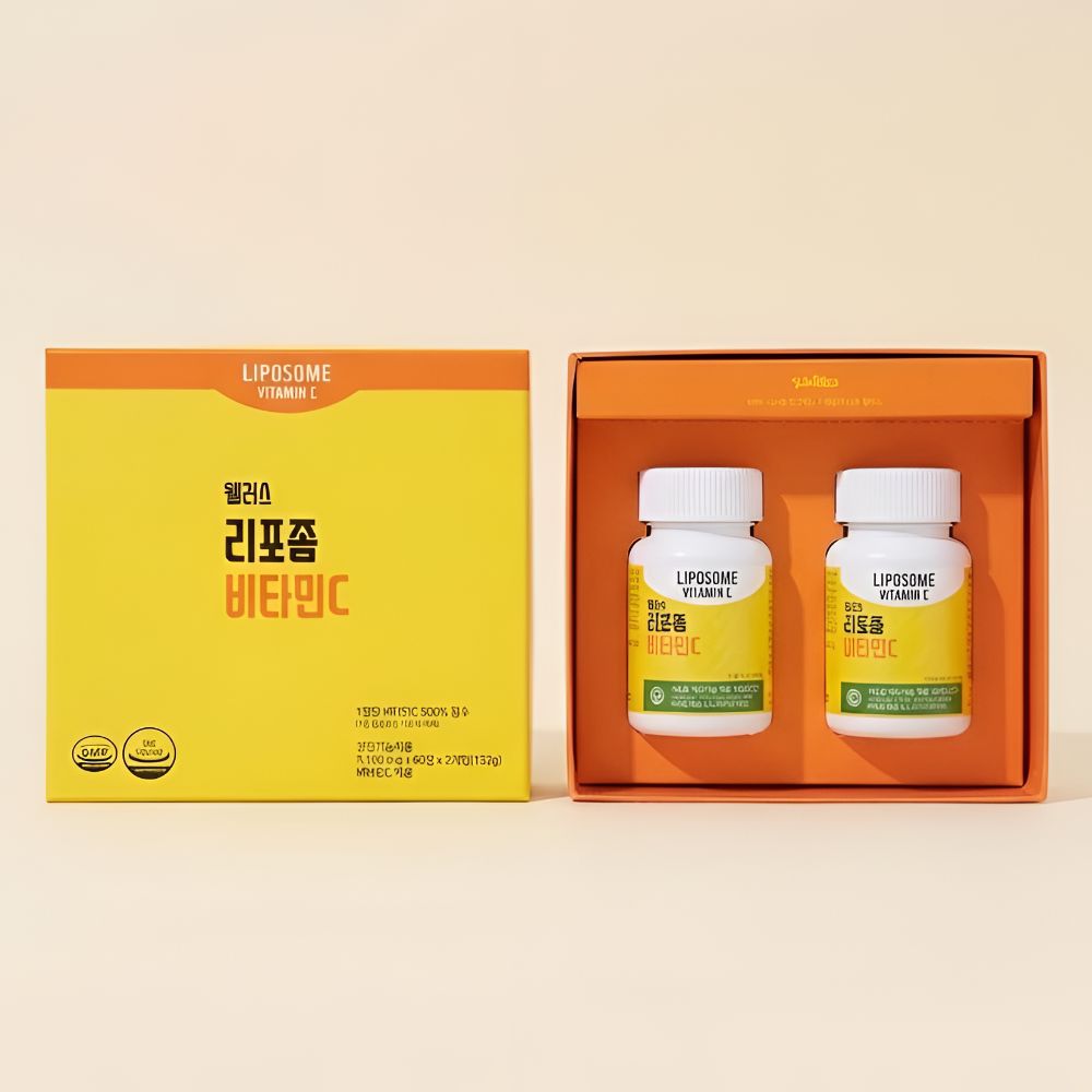 웰러스 리포좀 비타민C 1100mg 60캡슐 메가도스 - 상세 이미지 2
