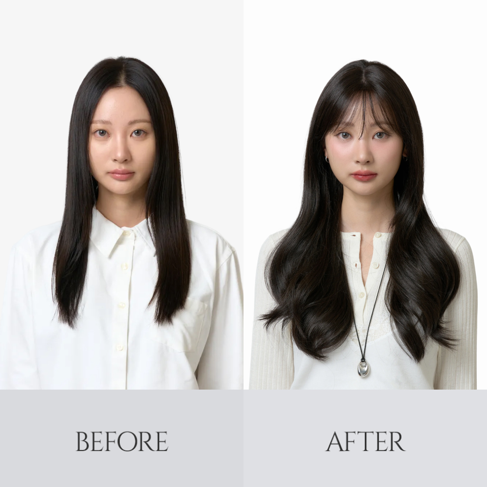 수제통가발 플로라 웨이브 루즈펌 긴머리 여자가발 이미지 7
