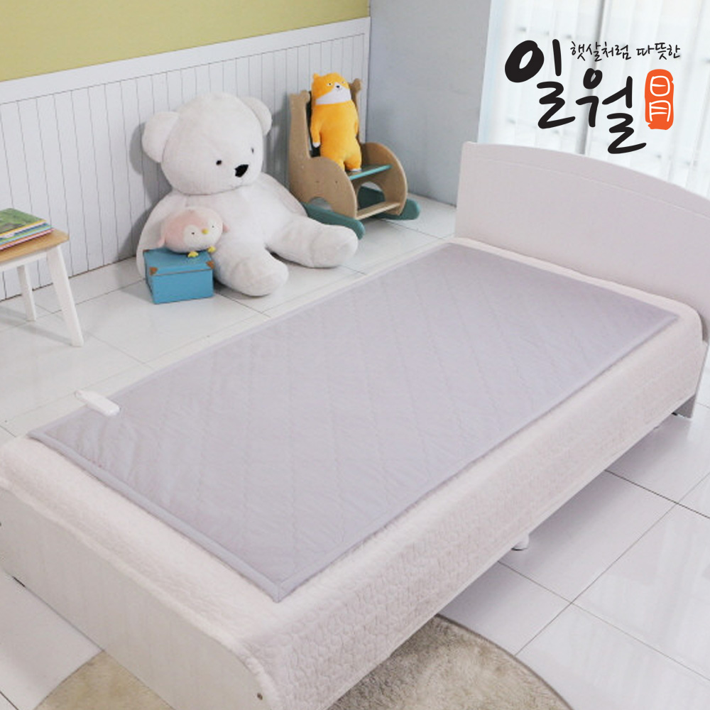 일월 무동력 100% 프리미엄 순면토퍼 전기 온수매트 싱글