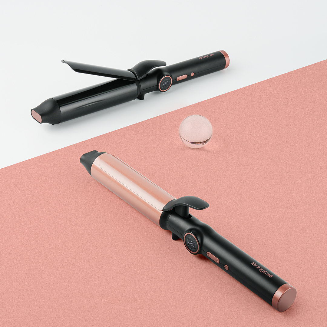 브링셀 봉고데기 볼륨 웨이브 롤 아이롱 블룸9 32mm 40mm 제품 이미지