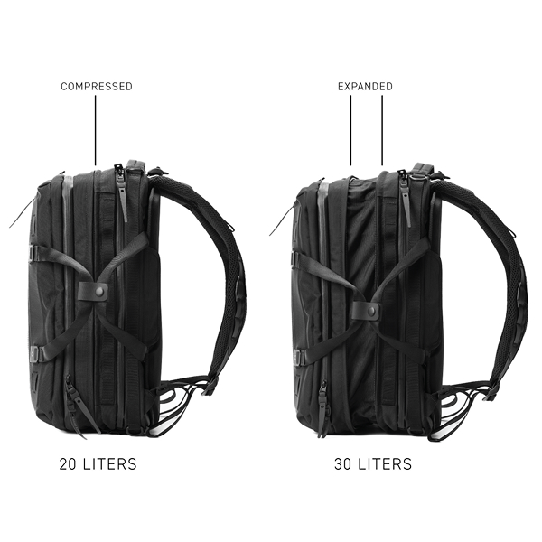 블랙엠버 FORGE 30 확장형 멀티백팩 30L / 포지30 3WAY 노트북 서류가방 유럽여행 도난방지 학생 직장인 트래블 백팩 이미지 4