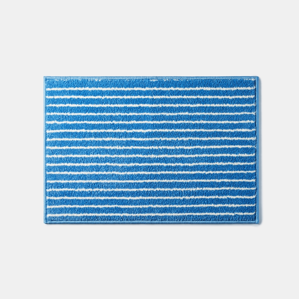 택플로우 배스매트 스트라이프 450x650mm, 마린 스트라이프 - 상품 이미지