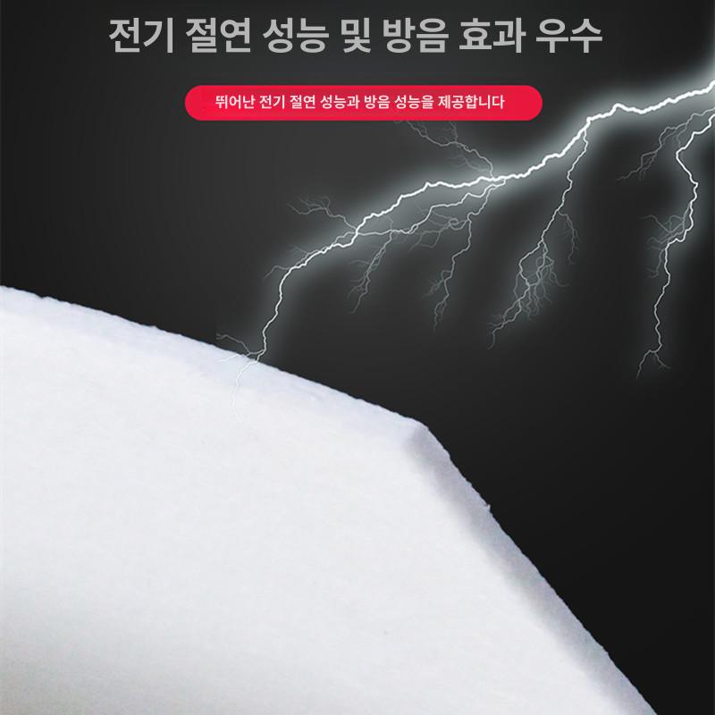 세라믹울 단열재 내화 소재 고밀도 충진재 배관 보호 1mm 1m 0.61m x 1m - 상세 이미지 4