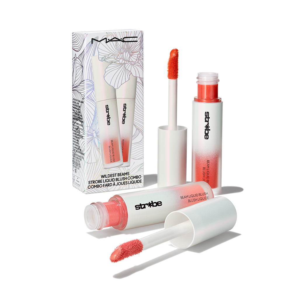 맥 와일디스트 빔즈 스트롭 리퀴드 블러쉬 콤보 4.3ml X2 / 스프링 컬렉션 - 상품 이미지