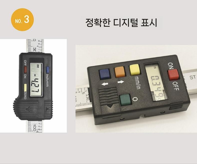 리니어 스케일 센서 측정 눈금 리니어스케일 포지션 자 눈금자 선반 - 상세 이미지 2
