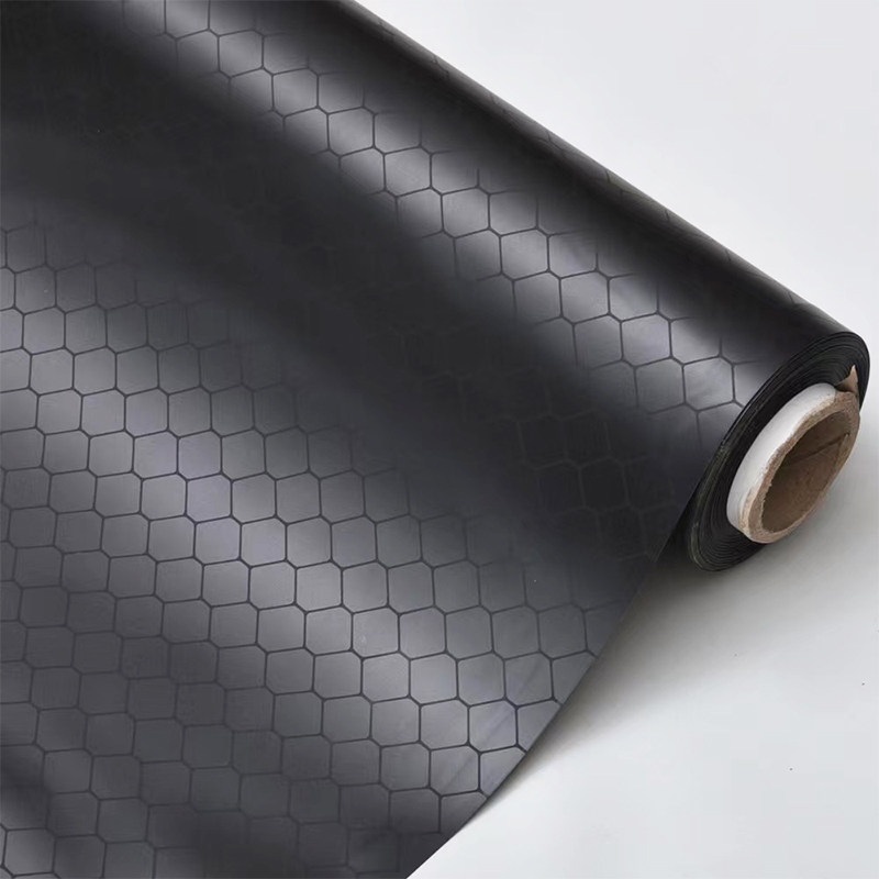 제전비닐 PVC 커튼 비닐 필름 시트 방지 제전 벌집무늬 투명 벌집형 투명메쉬0.3mm1.37mx25m - 상세 이미지 5