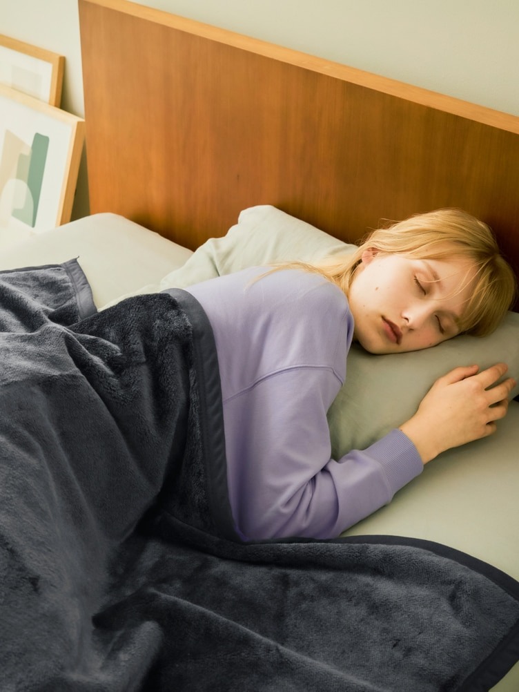 유니클로 히트텍 담요 이불 모프 극세사 싱글 [세탁 가능] - 상세 이미지 3