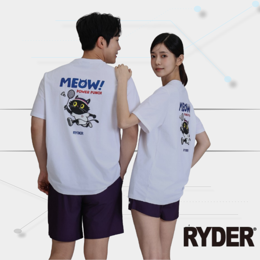 라이더 배드민턴 티셔츠 의류 경기복 2026RC-5 코튼티 - 상품 이미지
