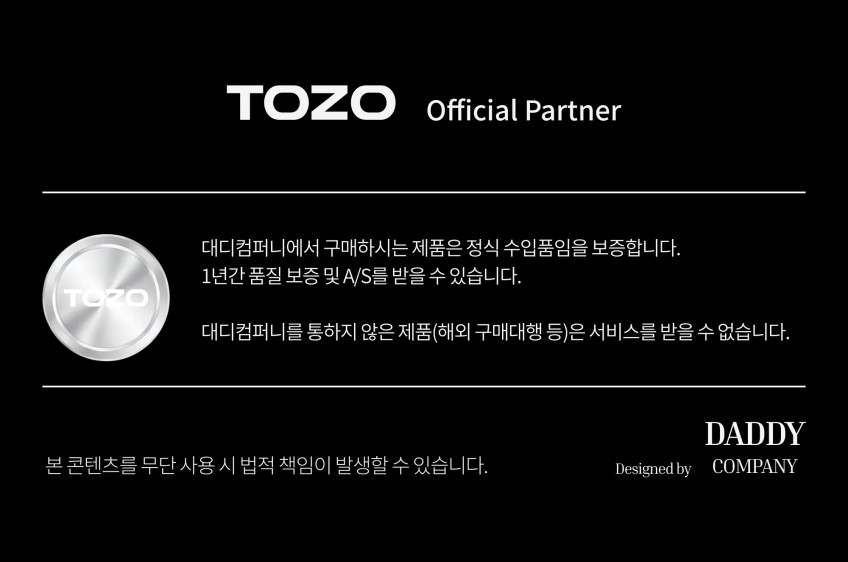 TOZO H20 HI-RES AI 블루투스 유선 무선 헤드폰 ANC 노이즈캔슬링 판매처 상세 정보 이미지 1