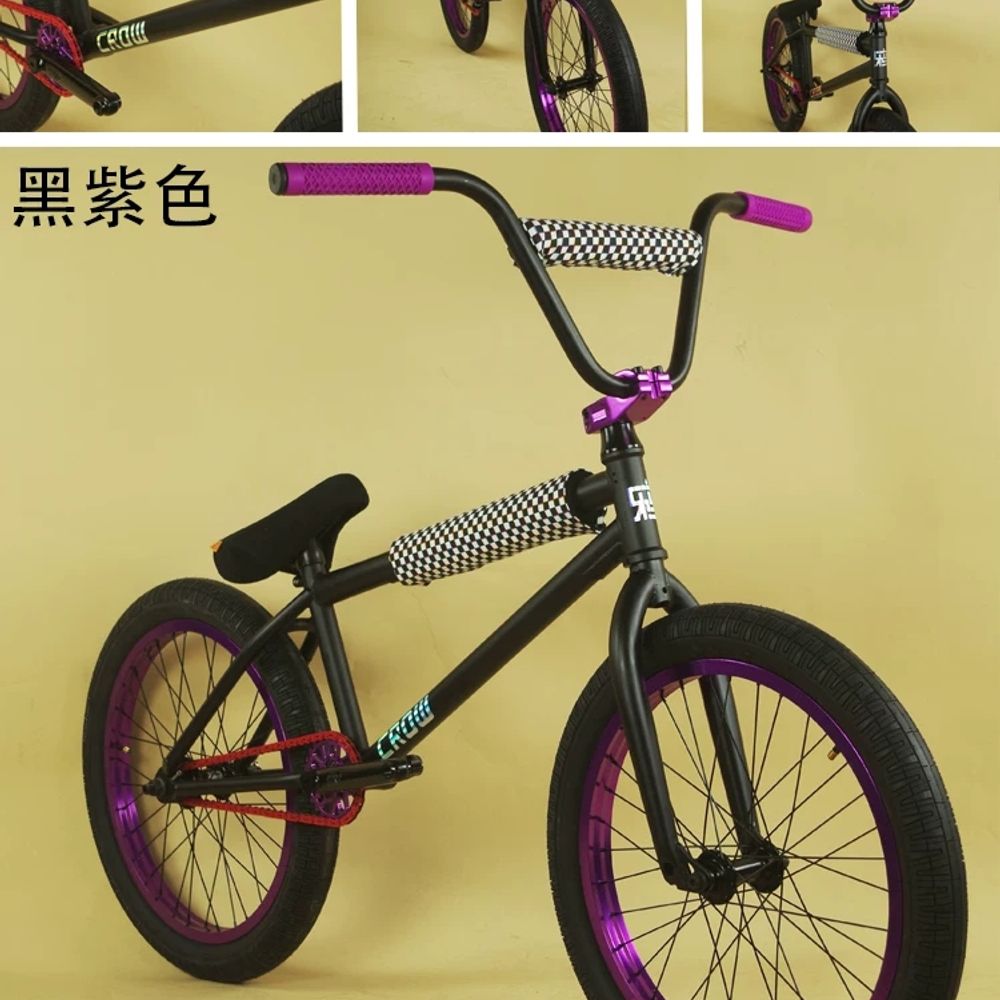 BMX자전거 묘기 자전거 bmx 익스트림 sunday 20인치 A. 검정색브레이크 없음 - 상세 이미지 3