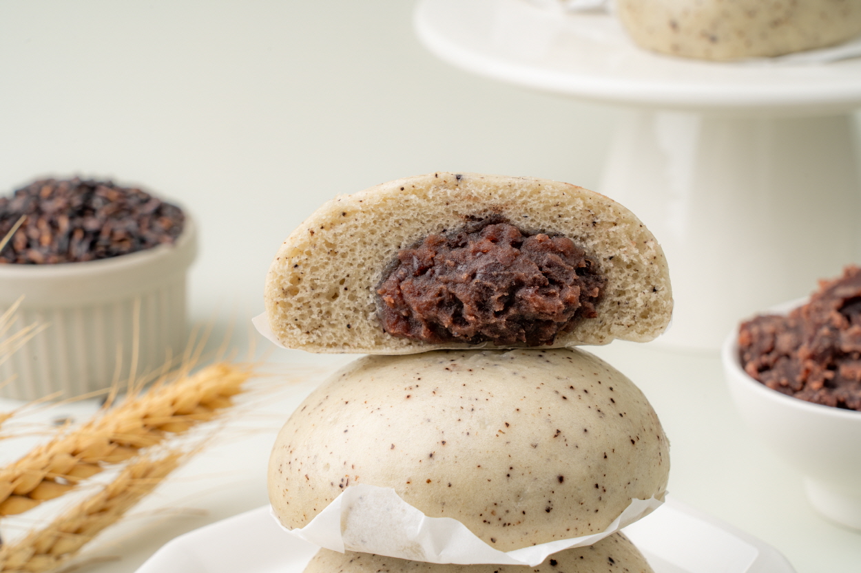 네니아 우리밀 흑미찐빵 400g(50g x 8개) 이미지 7