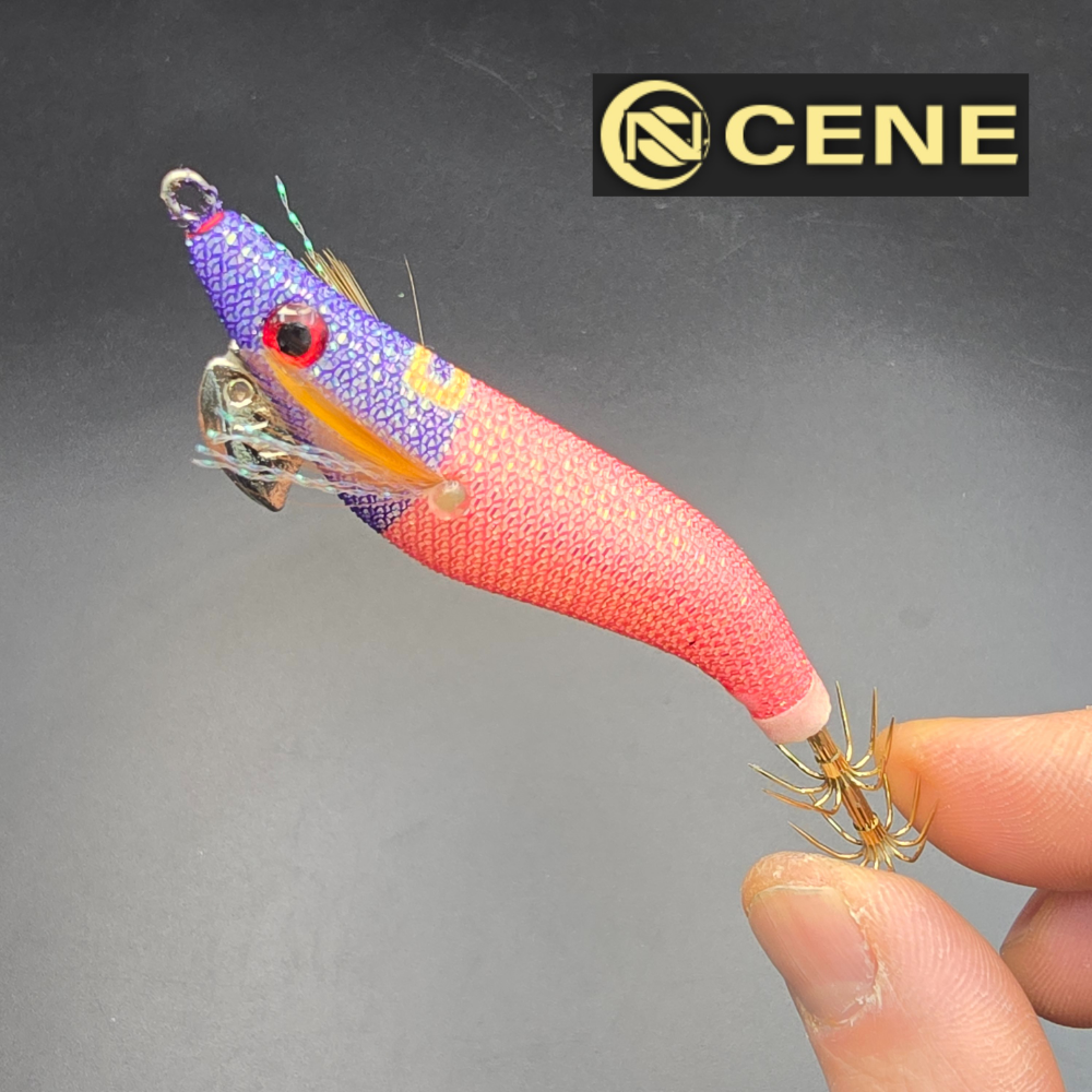 세네에기 이카 드롭퍼 쭈꾸미 갑오징어 낚시 드로퍼 한치 CENE 카포스 CE-046 꿀벌, 7cm 이미지 7