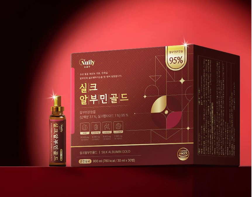 뉴일리 실크알부민골드 30병 알브민 먹는 난백알부민 알보민 30개입, 1개 - 상세 이미지 4