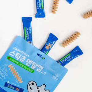 펫생각 하루치카 강아지 덴탈껌 입냄새 치석 제거 양치껌 스틱츄 14p, ... 솔직 후기 | 실제 사용자 리뷰 총정리 - 상품 이미지 2