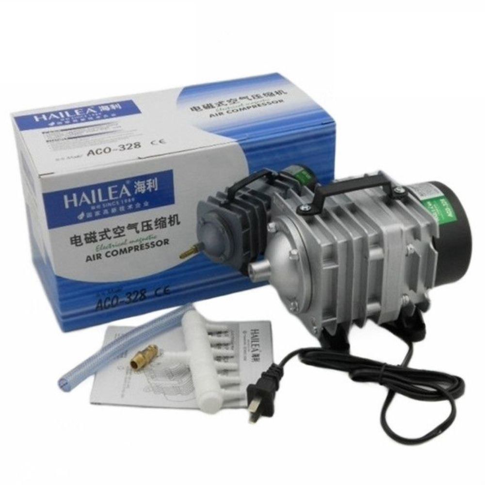 기포기 8홀 30KG 양어장 60W 어항 산소공급 태양광 ACO328 무소음 산소발생기 ACO208 25W 스탠다드 에디션 - 상품 이미지