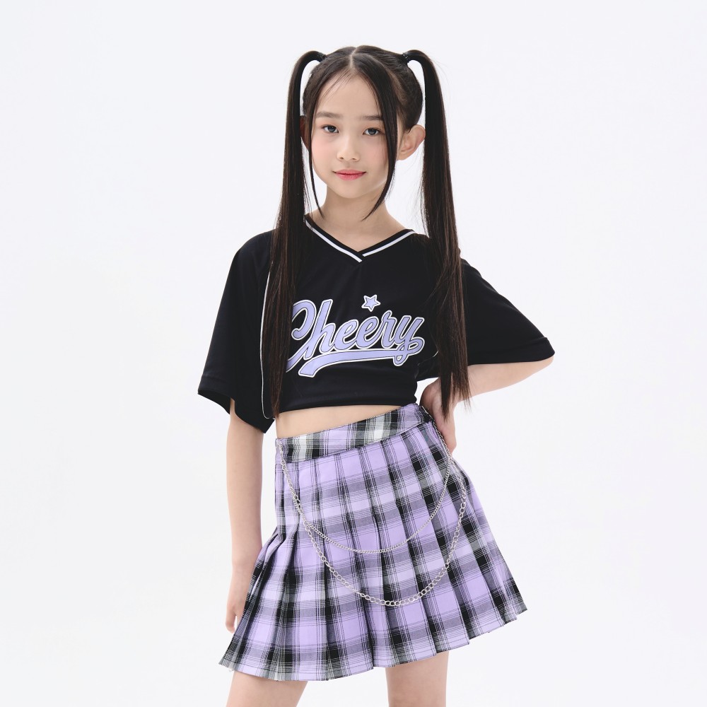 더데이걸 체크 플리츠 스커트 TGWH24101 - 상세 이미지 2