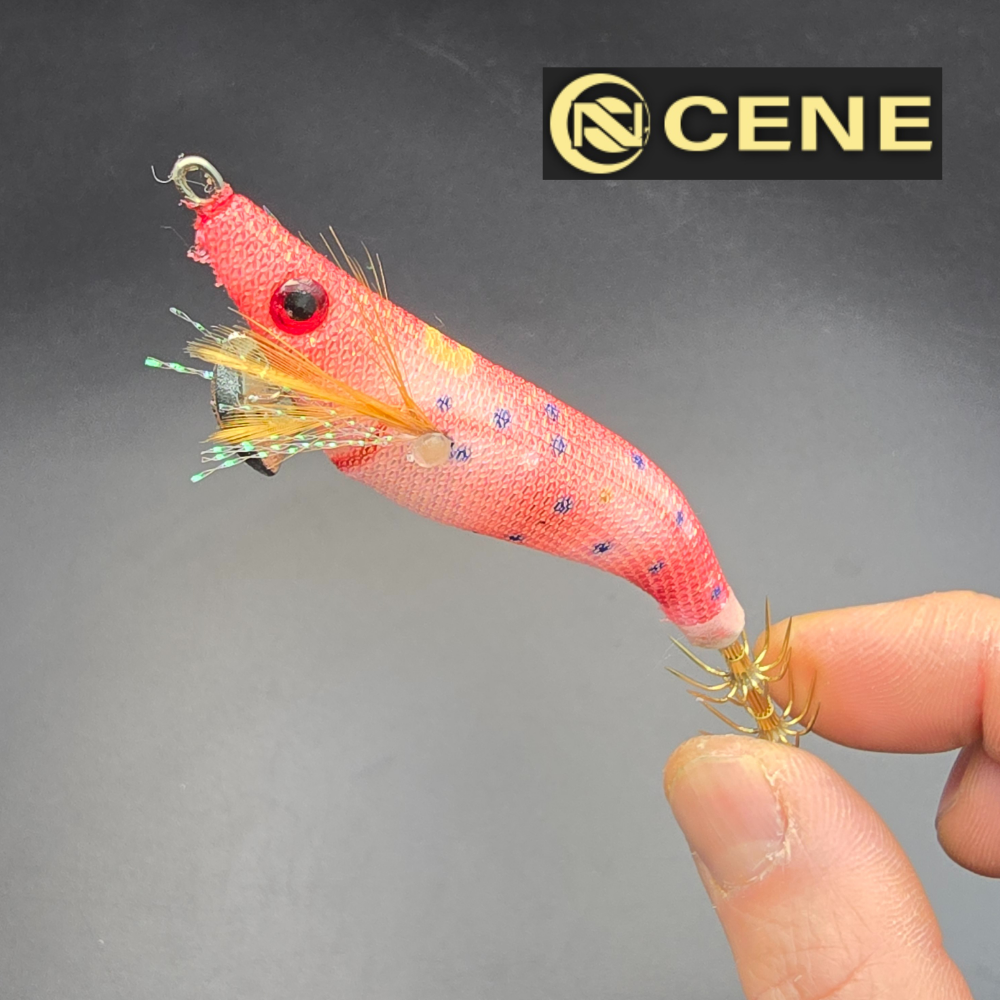 세네에기 이카 드롭퍼 쭈꾸미 갑오징어 낚시 드로퍼 한치 CENE 카포스 CE-046 꿀벌, 7cm 이미지 6