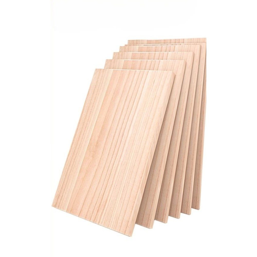 오동나무 합판 목재 나무 바닥 5mm PVC 천장석고보드 파티션 주문재단 폭5x길이50cm두께6mm2개 - 상품 이미지