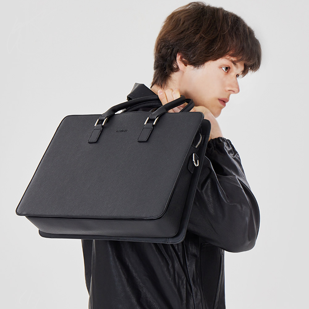 가죽 직장인 남자 서류가방 노트북 가방 출근 정장 가방 회사 비지니스 업무용 제품 이미지
